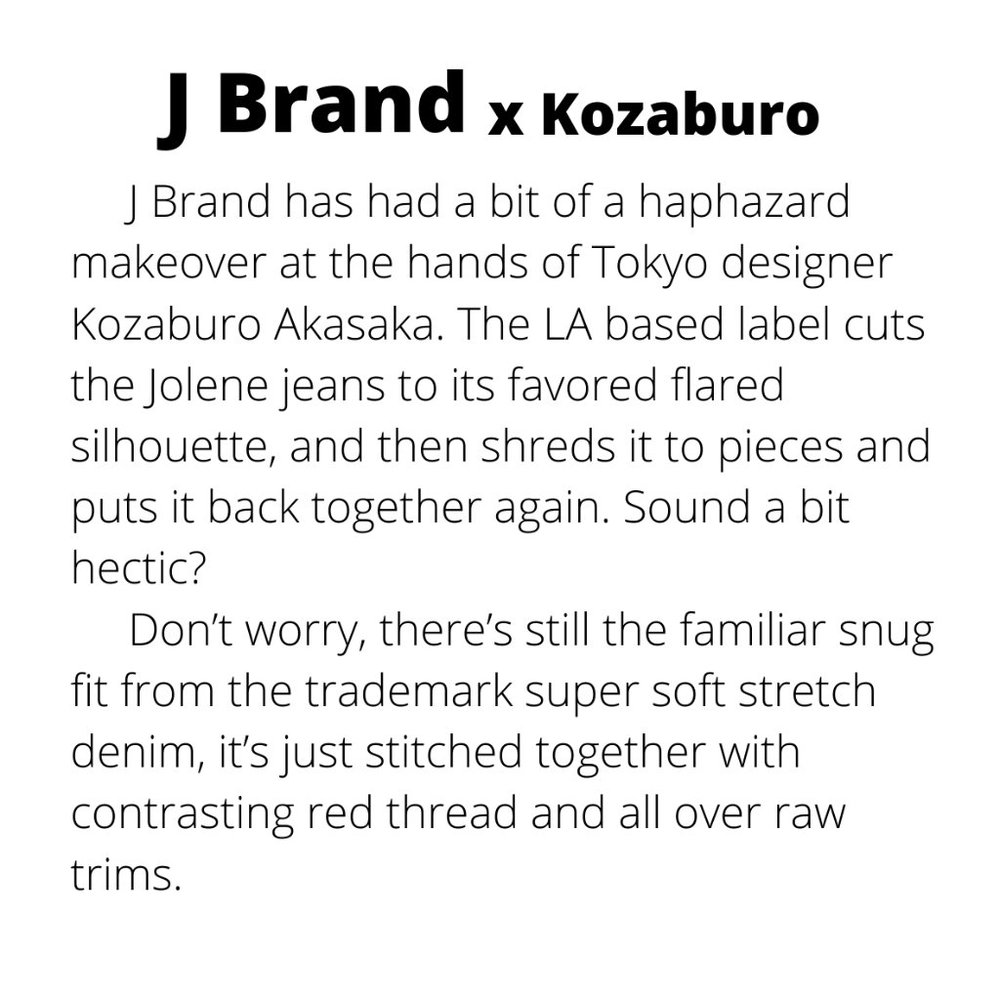 NEW J Brand xKozaburo Jolene Mysticism Flare Jeans - Picture 14 of 16
